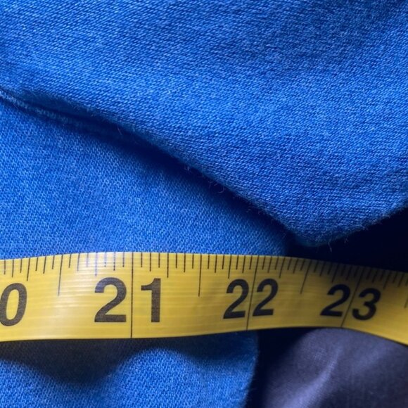 Denim Floral Embroidered Beaded Button Shirt Cottagecore Grandmacore GoldenGirls - Picture 5 of 9